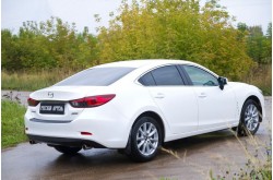 Накладка на задний бампер Mazda 6 GJ