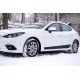 Молдинги дверей Mazda 3 BM седан