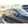 Дефлекторы с хромированным молдингом Kia K5