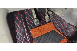 Кожаные коврики ромбом Ford Focus 2