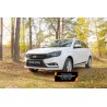 Зимняя заглушка решётки переднего бампера Lada Vesta SW