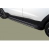Пороги алюминиевые Slim Line Silver JAC JS4