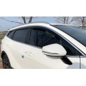 Дефлекторы с хромированным молдингом из 8 частей Kia Sportage 5