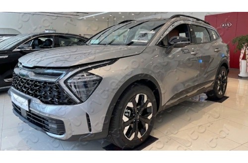 Дефлекторы окон хромированные из 6 частей Kia Sportage 5