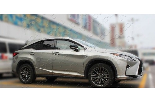 Дефлекторы окон из 6 частей Lexus RX