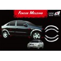 Хромированные накладки на колесные арки Nissan Almera Classic