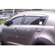 Хромированные дефлекторы окон Kia Sportage 3