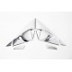 Хромированные накладки на треугольник зеркала Kia Sportage 3