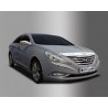 Хромированный дефлектор капота Hyundai Sonata YF