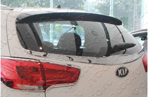 Хромированный молдинг заднего стекла Kia Sportage 3