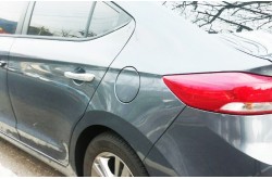 Хромированные накладки на ручки дверей Hyundai Elantra 6