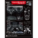Хромированные накладки в салон Hyundai Santa Fe 3