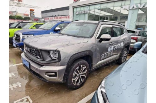 Дефлекторы окон хромированные из 6 частей Haval DaGou