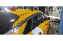 Хромированные дефлекторы окон из 6 частей Kia K5