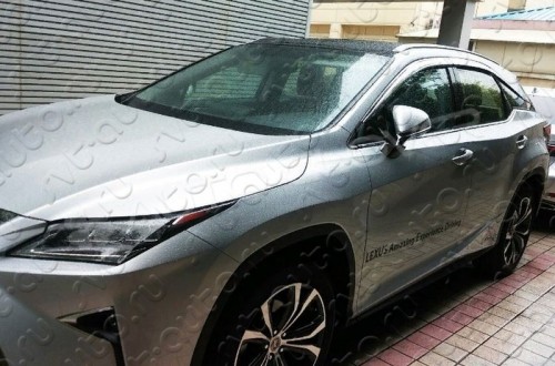 Дефлекторы окон хромированные из 6 частей Lexus RX 4