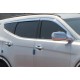Хромированные дефлекторы окон из 6 частей Hyundai Santa Fe 3