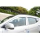 Хромированные дефлекторы окон из 6 частей Hyundai Santa Fe DM