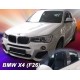 Вставные дефлекторы окон BMW X4 F26