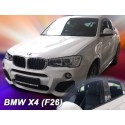 Вставные дефлекторы окон BMW X4 F26