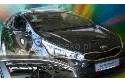 Вставные дефлекторы окон Kia Pro Ceed 2 купе