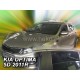Вставные дефлекторы окон Kia Optima 3