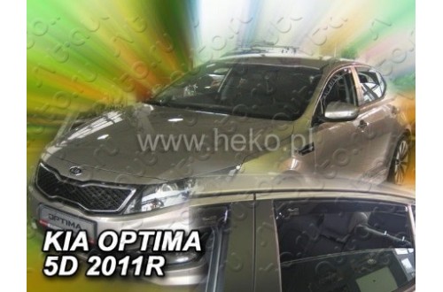 Вставные дефлекторы окон Kia Optima 3
