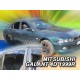 Вставные дефлекторы окон Mitsubishi Galant 8 седан