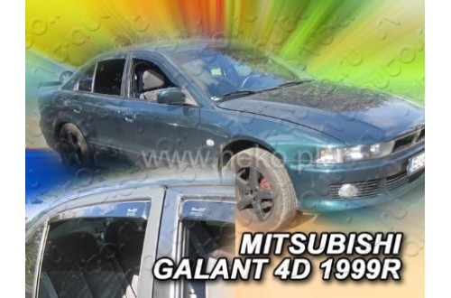 Вставные дефлекторы окон Mitsubishi Galant 8 седан