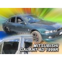 Вставные дефлекторы окон Mitsubishi Galant 8 седан