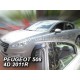 Вставные дефлекторы окон Peugeot 508