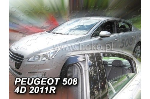 Вставные дефлекторы окон Peugeot 508