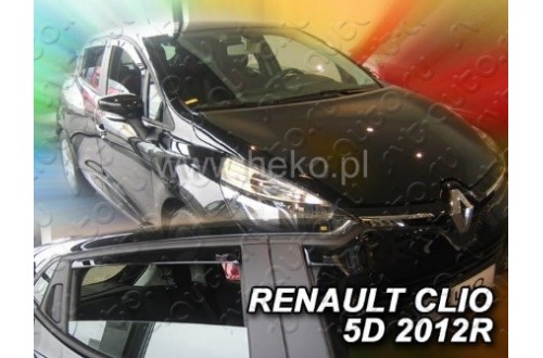Вставные дефлекторы окон Renault Clio 3 хэтчбек